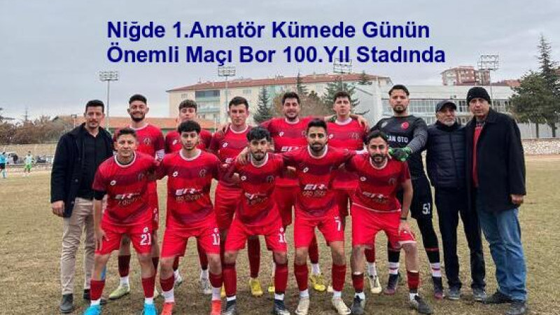 Yeşil Bor Akancan S.-Yakacık Gençlik Spor Bugün 13'00 te..