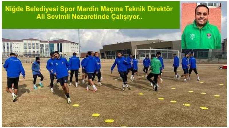 Niğde Belediyespor'da Hedef Galibiyet..