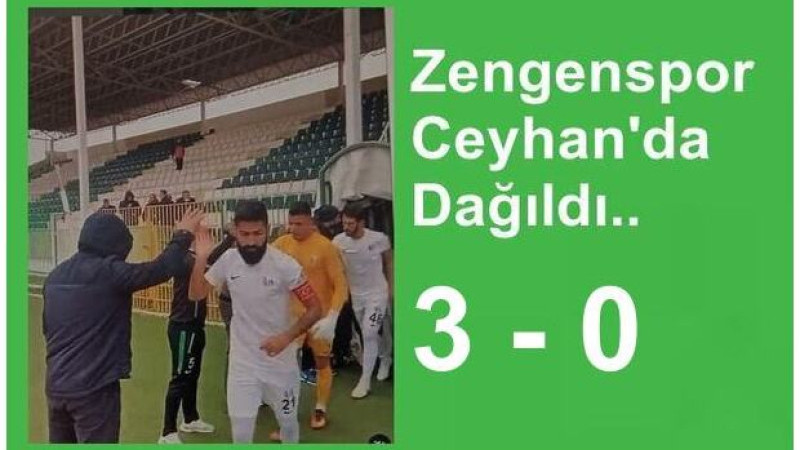 Zengenspor Ceyhan'da Dağıldı..