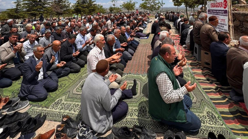 Bağlama Kasabası’nda dede pilavı yapıldı